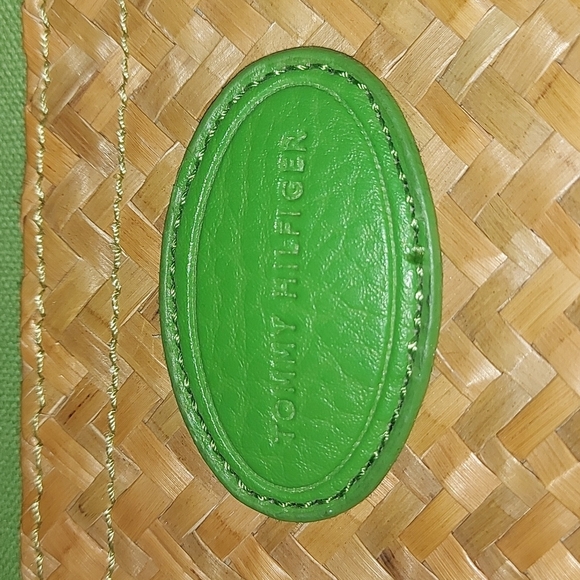 Tommy Hilfiger Vintage Wicker and Canvas Bag - Picture 7 of 8